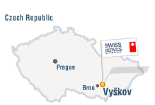 Map of Czech republic